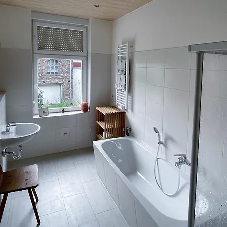 Fliedergarten Oderberg - Charmante, Grosse Ferienwohnung Buitenkant foto